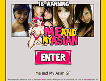 Tablet Screenshot of meandmyasian.com
